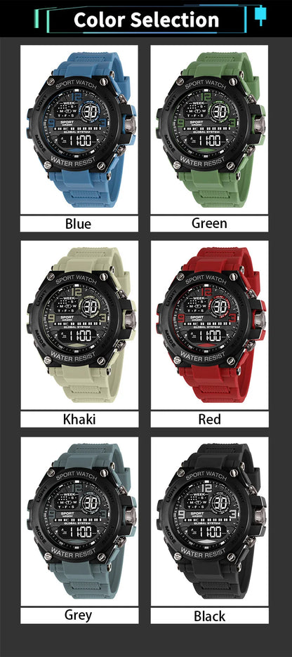Top Luxury Men's Outdoor Sport Digital Watch