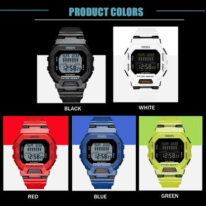 OHSEN Men's Digital Sports Watch – Rugged, Functional, and Built for Performance