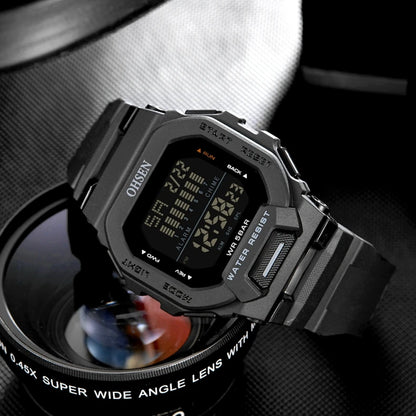 OHSEN Men's Digital Sports Watch – Rugged, Functional, and Built for Performance