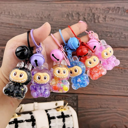 Creative Quicksand Oil Series Keychain | Doll Pendant | Cosplay & Decorative Accessory