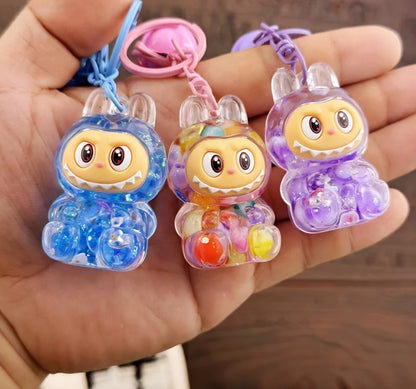 Creative Quicksand Oil Series Keychain | Doll Pendant | Cosplay & Decorative Accessory