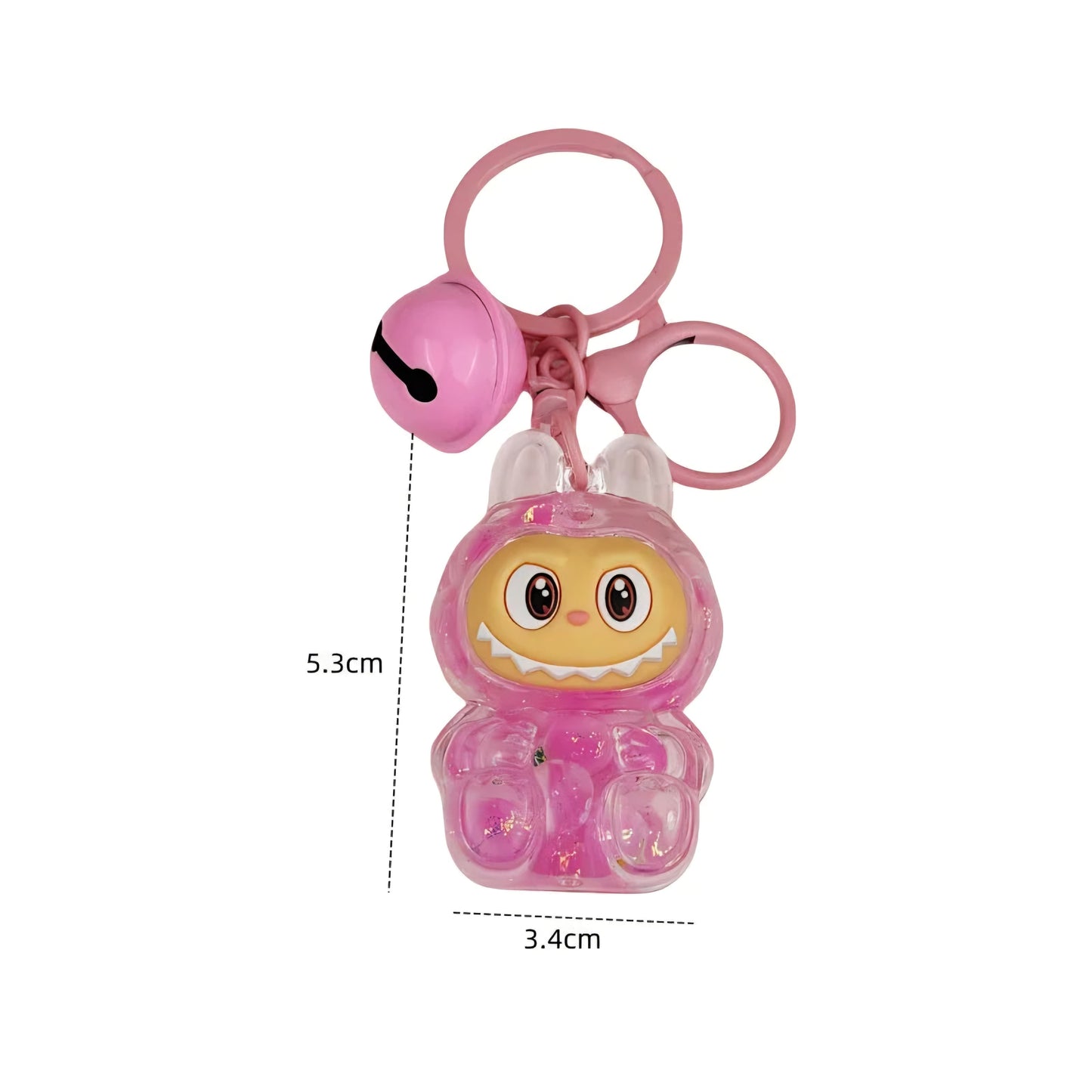 Creative Quicksand Oil Series Keychain | Doll Pendant | Cosplay & Decorative Accessory